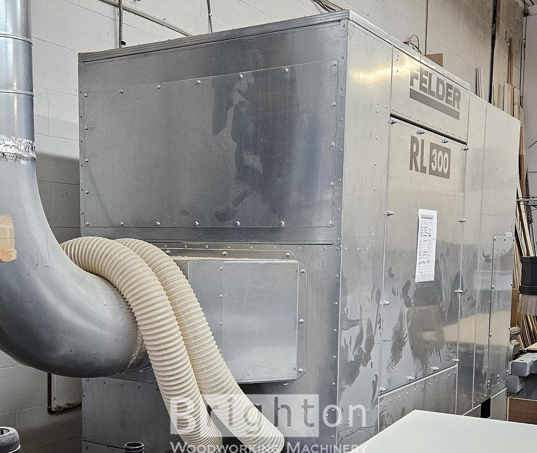 Used 2019 Felder RL300 used dust collector. "Because a clean workspace is a happy workspace". #BM2714