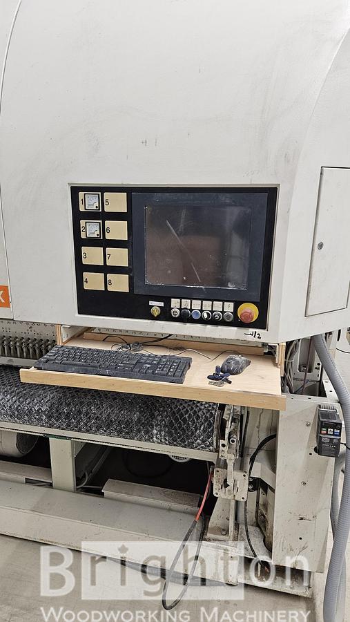 Used 2009 SCM DMC, model USK 1650 PS, 2 head widebelt sander with 65 inch capacity #BBM2740