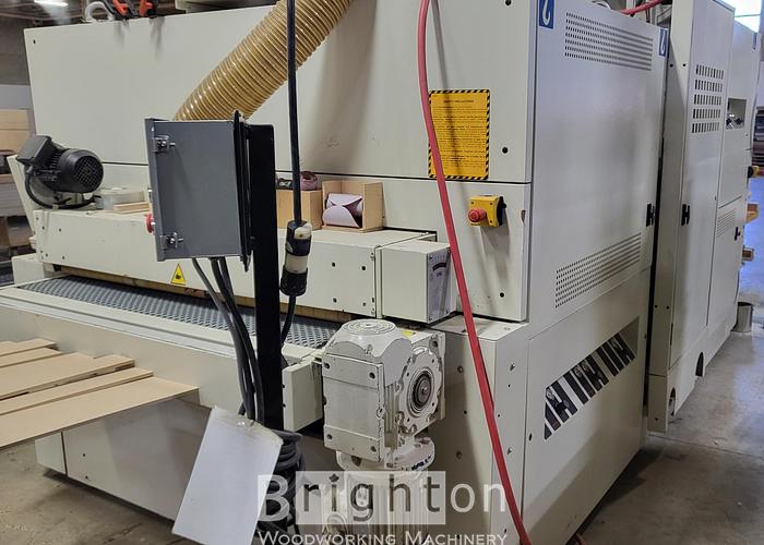 Used 2007 DMC Unisand K used top and bottom widebelt sander. #BBM2472