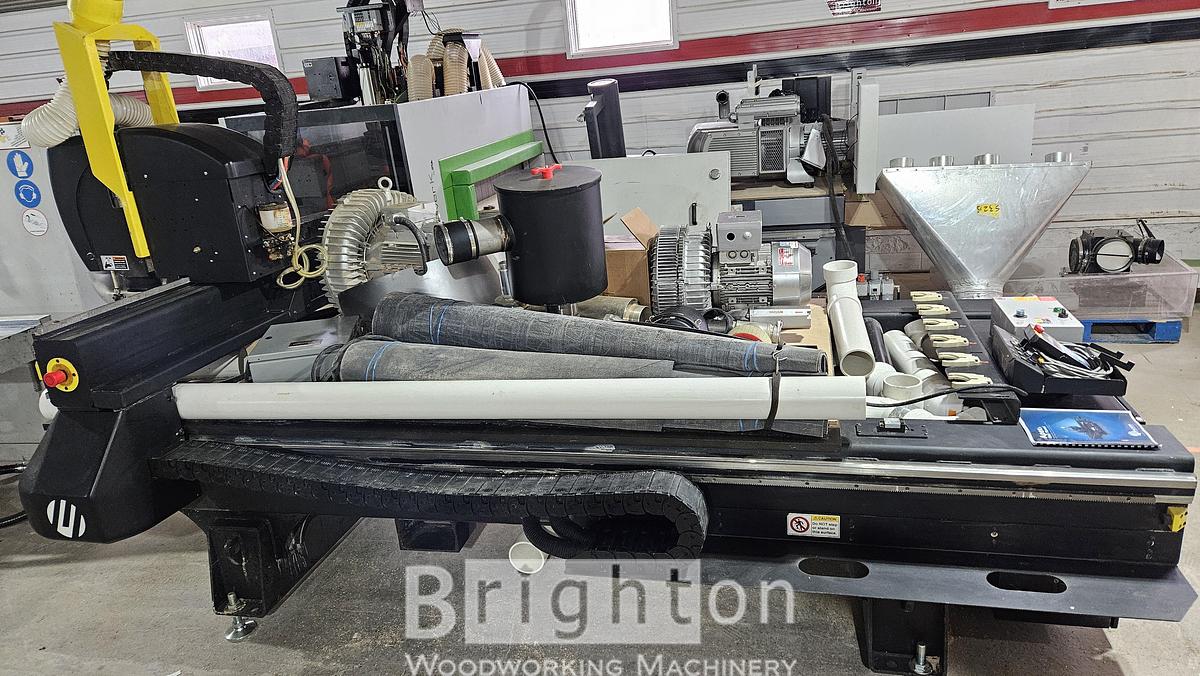 Used 2018 Multicam Apex 3R used 4 x 8 flat table CNC #BM2709