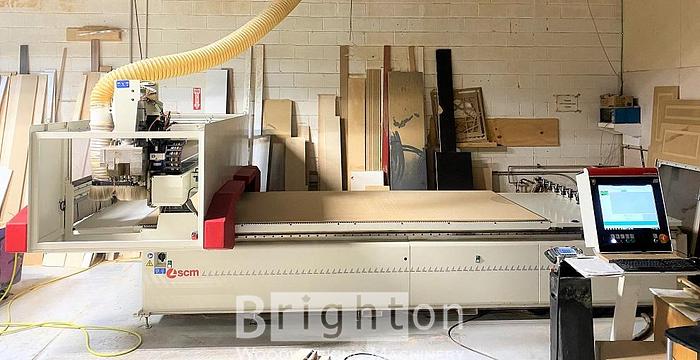 Used 2017 SCM Pratix S15 C used Flat table cnc machine #BBM2503