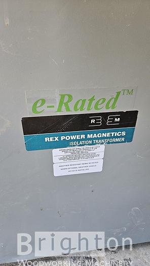 Used REX BA45J-M/Z used ISO 45 KVA transformer 600 - 208Y/120 #BM2578