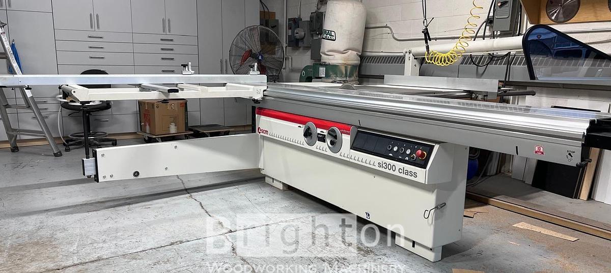 Used 2016 SCM SI300 used sliding table saw. #BBM2860