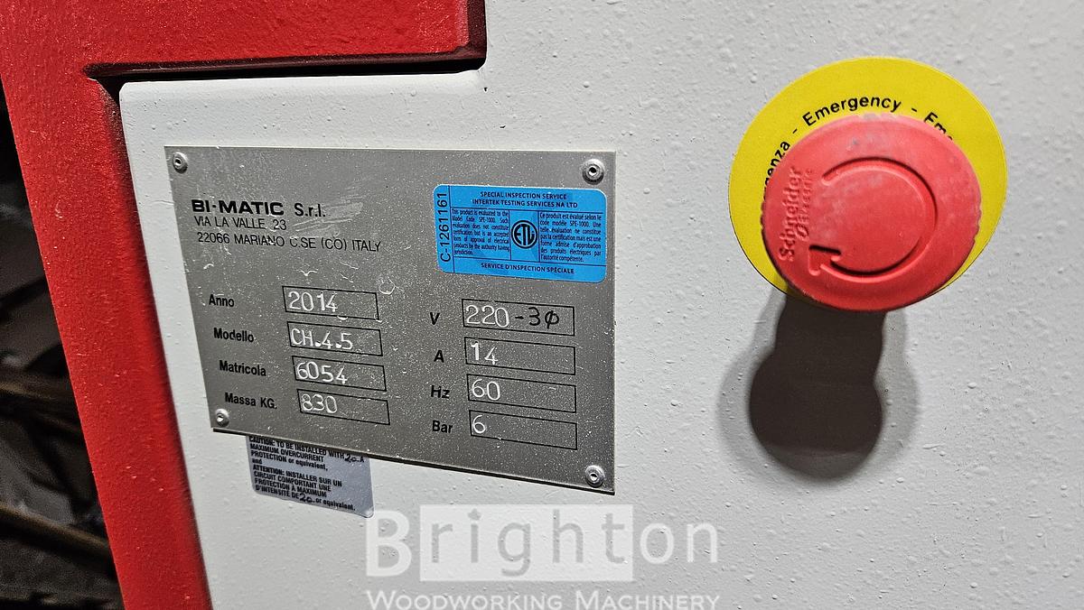 Used Bi-Matic Challenge 4.5A Used Edgebander #BM2746