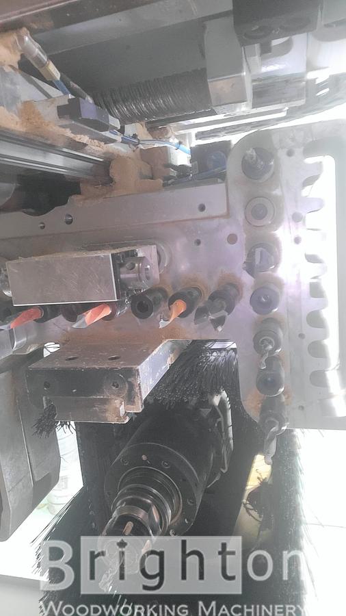 Used 2008 Biesse Rover A 3.40FT 4'x12' Used CNC Router with Vacuum Pump #BM2448