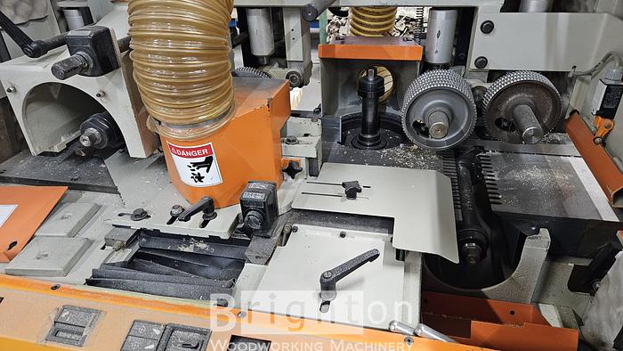 Used 2001 Weinig Quattro Q23P used 4 head moulder. #BM2702
