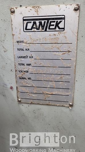 Used Cantek PR-1100 NDD used 3 head, Planer / Sander #BM2506