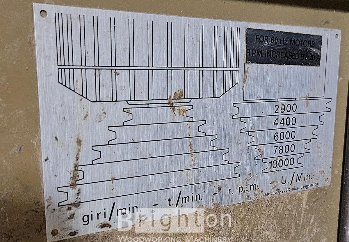 Used SCM T120 / C used heavy duty shaper #BM2701