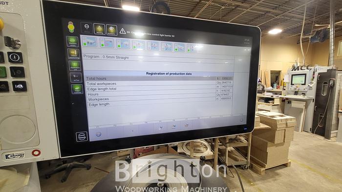 Used 2013 Brandt Optimat KDF 660 SC Used Edgebander with Ait-Tec #BM2439