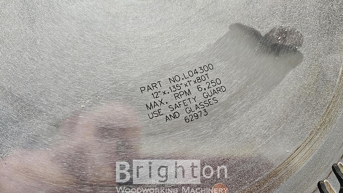 Used 2002 SCM SI300N, Used 10ft sliding table saw #BM2725