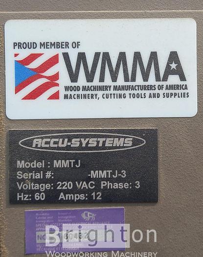 Used 2005 Accu-systems MMTJ used #BBM2524