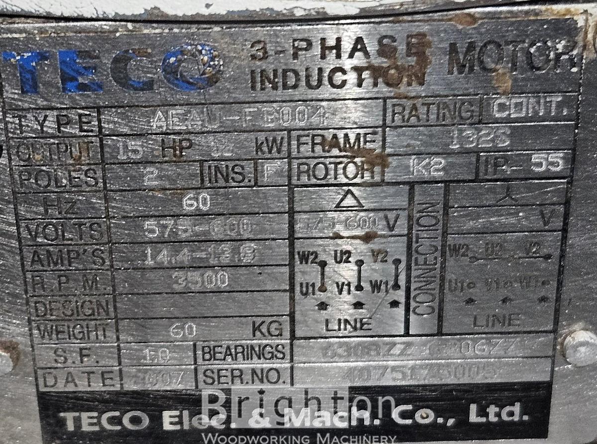 Used 2008 Cantek Leadermac  LMC-623P used 6 head moulder. #BM2700