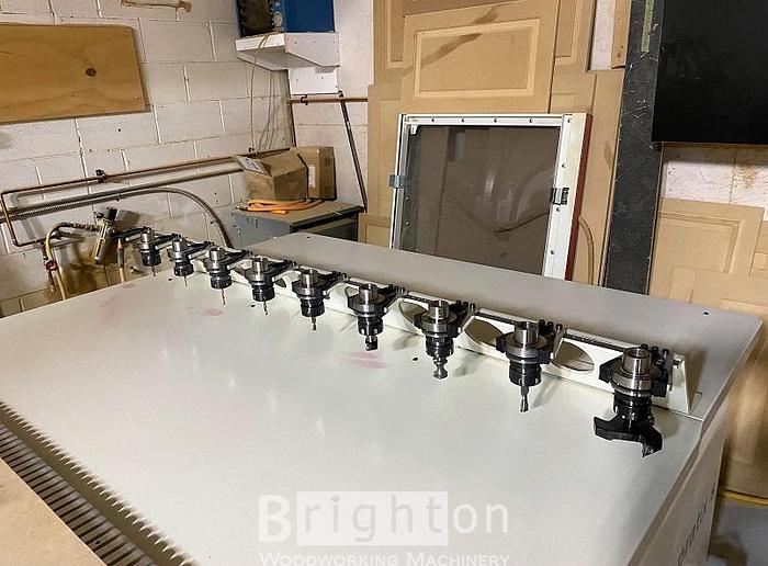 Used 2017 SCM Pratix S15 C used Flat table cnc machine #BBM2503