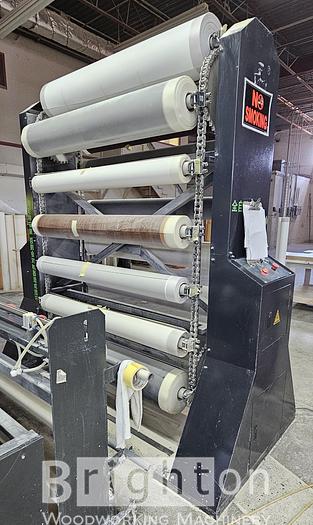 Used 2021 Unknown brand 5 x 10 used Membrane Press with Multi-roll PVC foil dispenser #BBM2609