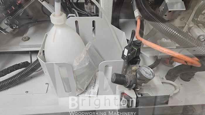 Used 2017 Biesse Akron 1440A used edgebander with Corner Rounding and Premilling ++ #BM2661