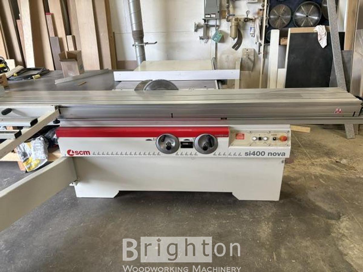 Used 2015 SCM SI400 nova used 10' sliding table saw #BBM2853