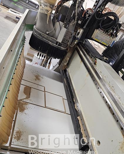 Used 2012 Biesse Skill 1536 G FT used flat table CNC with Load / Offload capability. #BBM2667