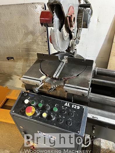 Used OMGA AL129 Used Double Miter saw #BM2533