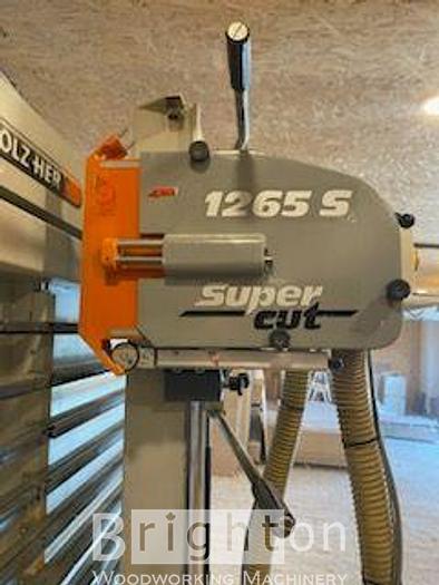 Used 2008 Holzher Supercut 1265S used Vertical panel saw #BM2658