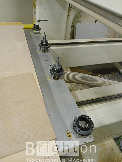 Used 2004 Thermwood CS40 5 x 10 used flat table cnc machine. #BBM2571