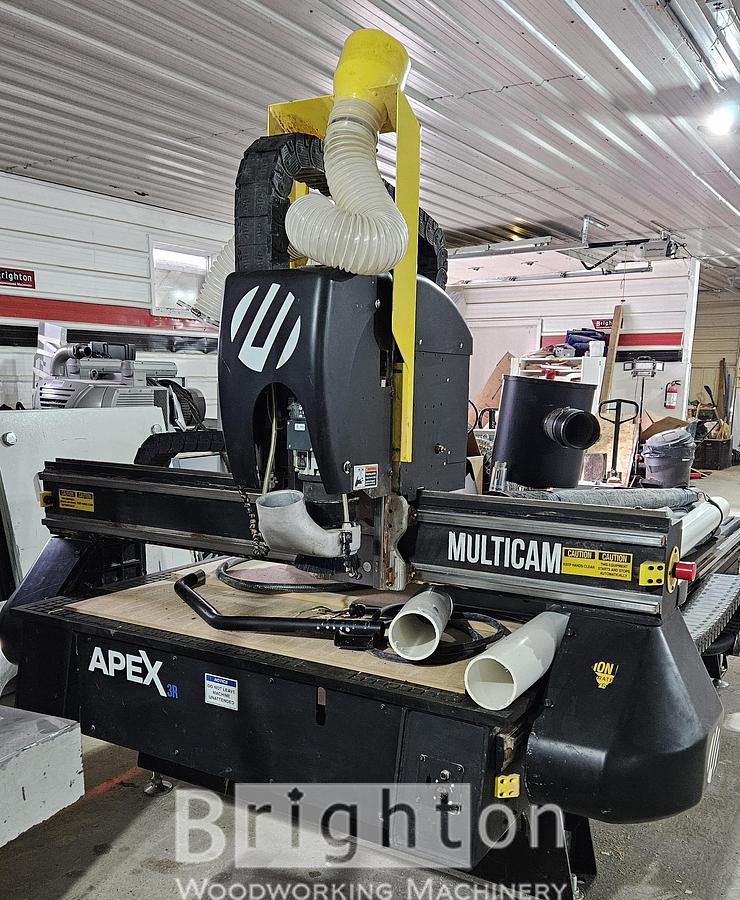Used 2018 Multicam Apex 3R used 4 x 8 flat table CNC #BM2709