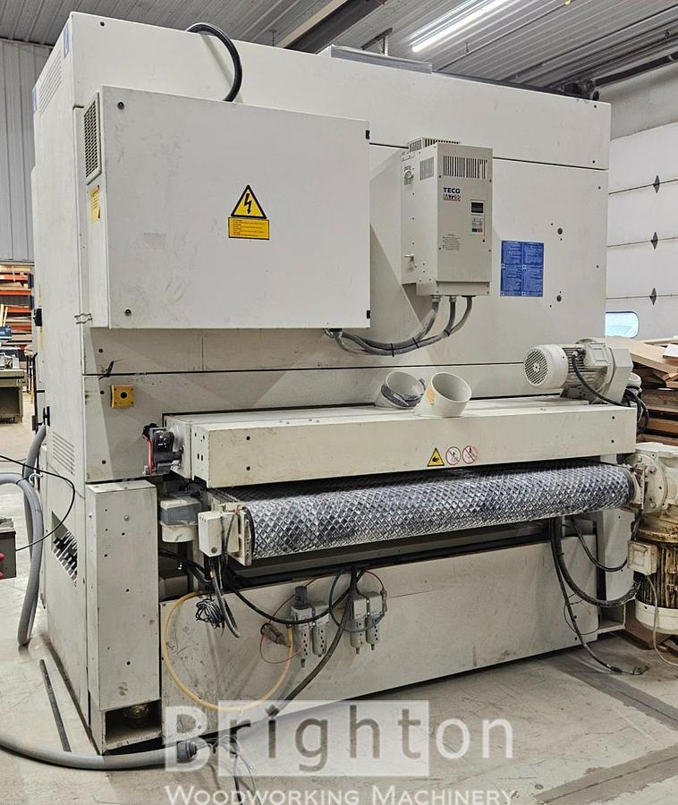 Used 2009 SCM DMC, model USK 1650 PS, 2 head widebelt sander with 65 inch capacity #BBM2740