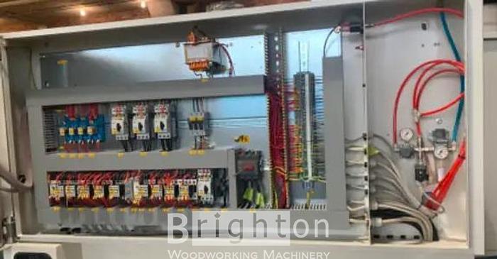 Used 2009 SCM Sandya 3s used 37 inch, 2 head widebelt sander #BM2668