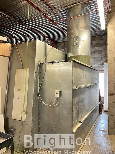 Used Kremlin Paint system and spray booth #BM2620