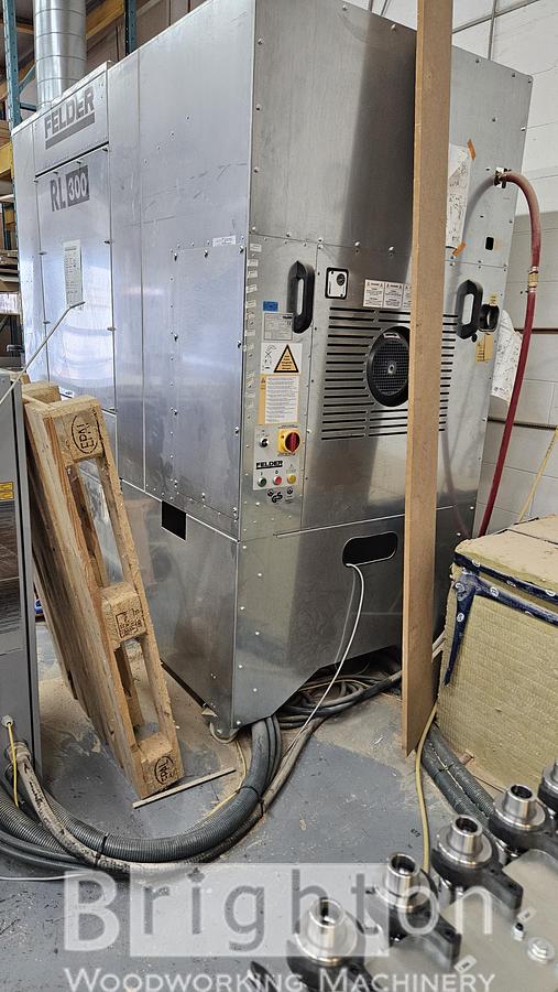 Used 2019 Felder RL300 used dust collector. "Because a clean workspace is a happy workspace". #BM2714