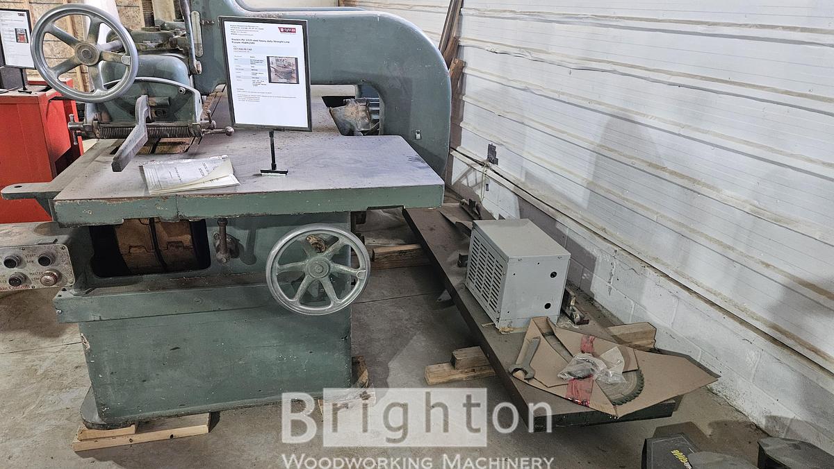 Used SCM, SIlver, Robland, Felder, Ritter, Vitap, Hyster, Delta, Craftex, Blum, etc Various Models of industrial Woodworking machinery reduced to sell. #BM2864