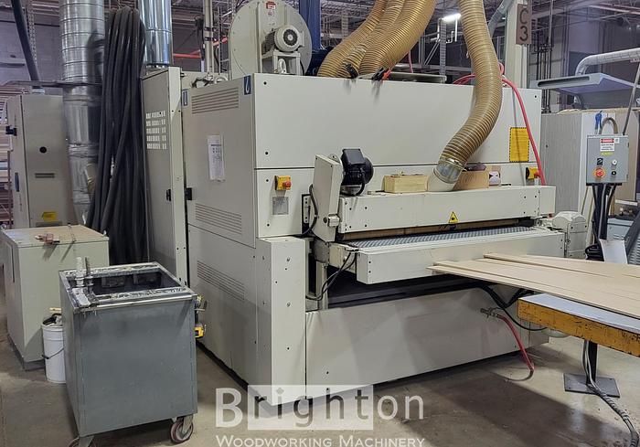 Used 2007 DMC Unisand K used top and bottom widebelt sander. #BBM2472
