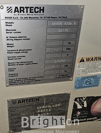 Used Biesse Akron 420 used edgebander #BM2672