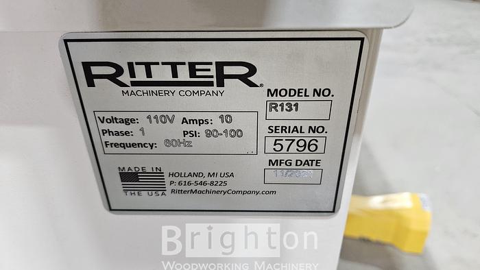 Used 2021 Ritter R131 Used Horizontal Boring Machine #BM2681