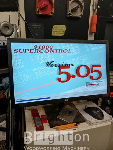 Used 2004 Thermwood CS40 5 x 10 used flat table cnc machine. #BBM2571