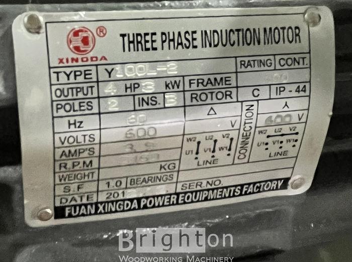 Used 2012 Silver SDM-425B 4 HP Used Dust Collector #BM2433