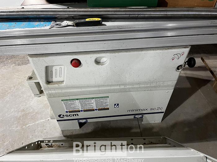 Used 2022 SCM Minimax sc2c used 6ft sliding table saw #BM2555