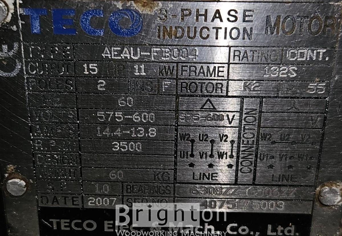 Used 2008 Cantek Leadermac  LMC-623P used 6 head moulder. #BM2700