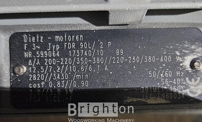 Used 2008 Holzher Supercut 1265S used Vertical panel saw #BM2658