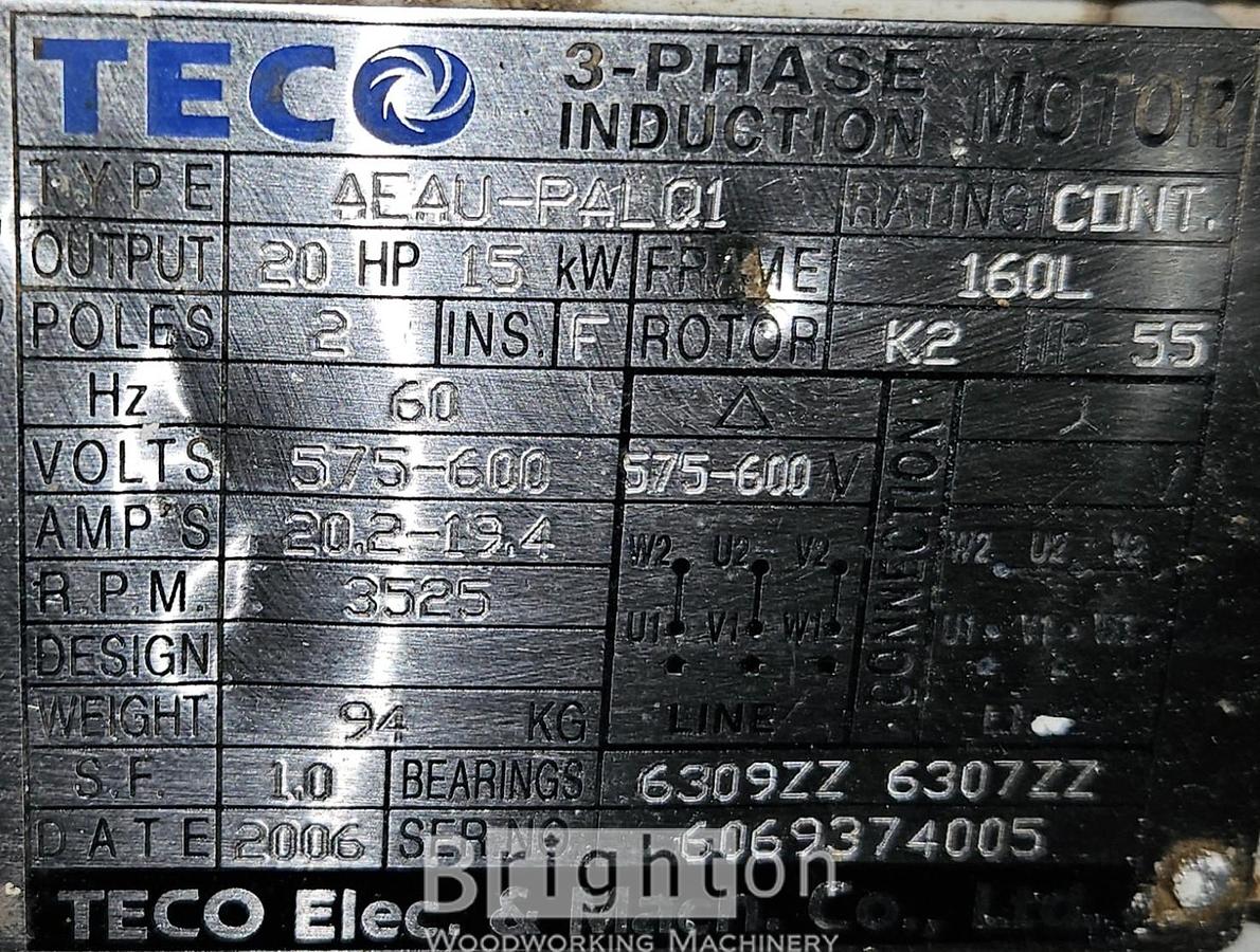 Used 2008 Cantek Leadermac  LMC-623P used 6 head moulder. #BM2700