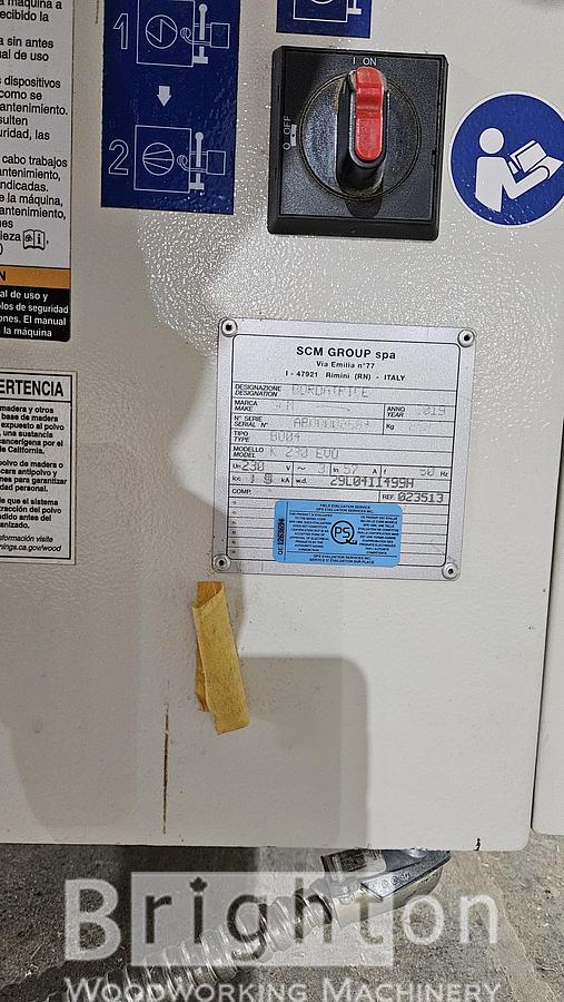 Used 2019 SCM K230 Evo used edgebander with Premilling #BBM2741
