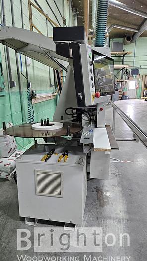 Used 2016 Biesse Akron 1440A used edgebander with Corner Rounding and Premilling ++ #BM2661
