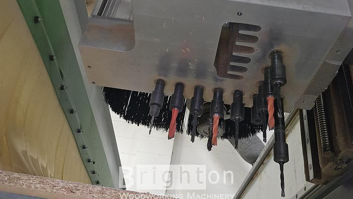 Used 2012 Biesse Skill 1536 G FT used flat table CNC with Load / Offload capability. #BBM2667