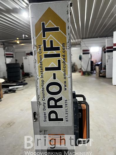 Used Omni Cubed Pro-Lift Automatic countertop installation cart #BM2591