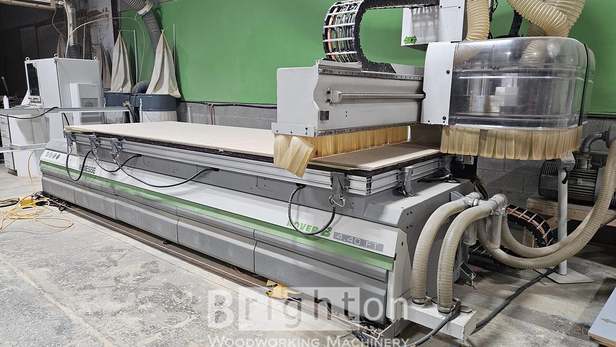 Used 2006 Biesse Rover B 4.40 FT used flat table nesting CNC #BBM2844