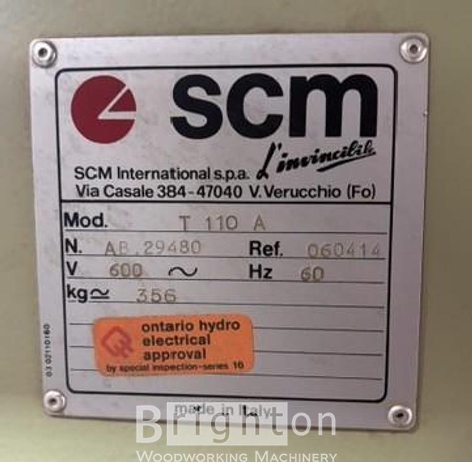 Used SCM T110 used shaper #BBM2852