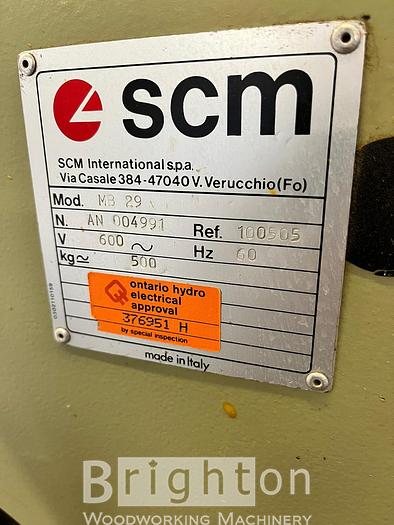 Used SCM MB29 Used Multi boring machine #BM2631