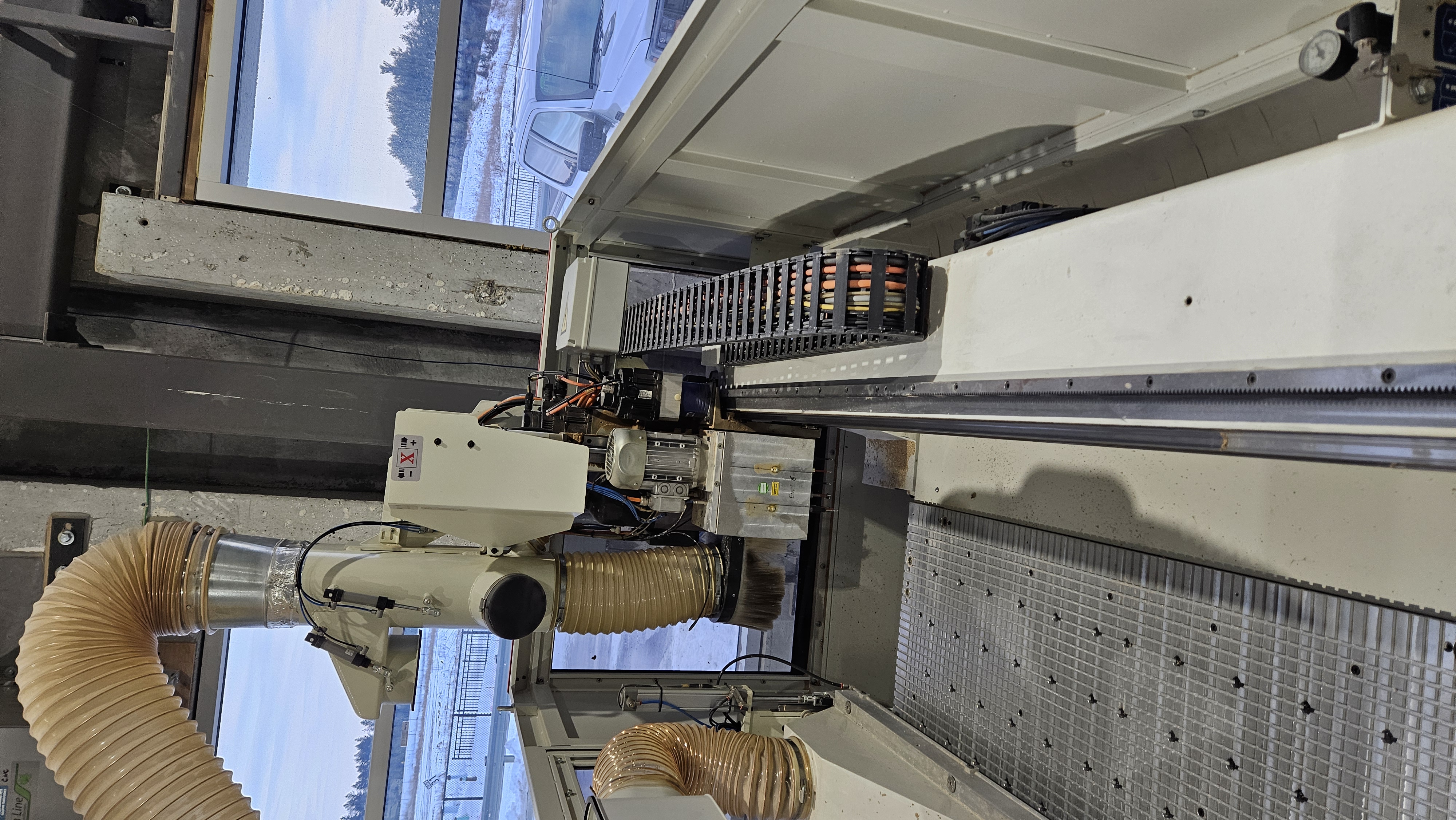 Used SCM Pratix-S15B used Flat table CNC #BM2563