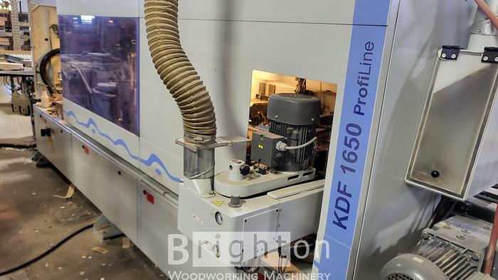 Used 2009 Homag Brandt KDF 650 used edgebander with EVA and PUR glue application #BM2464