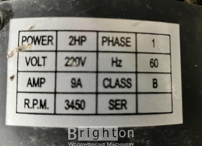 Used unknown brand 2 HP Used Dust Collector #BM2434