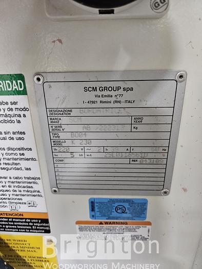 Used SCM K230 used edgebander #BM2253